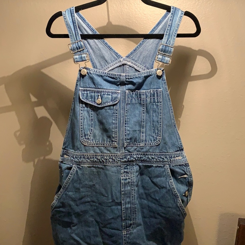 Denim Overalls - L - great condition!